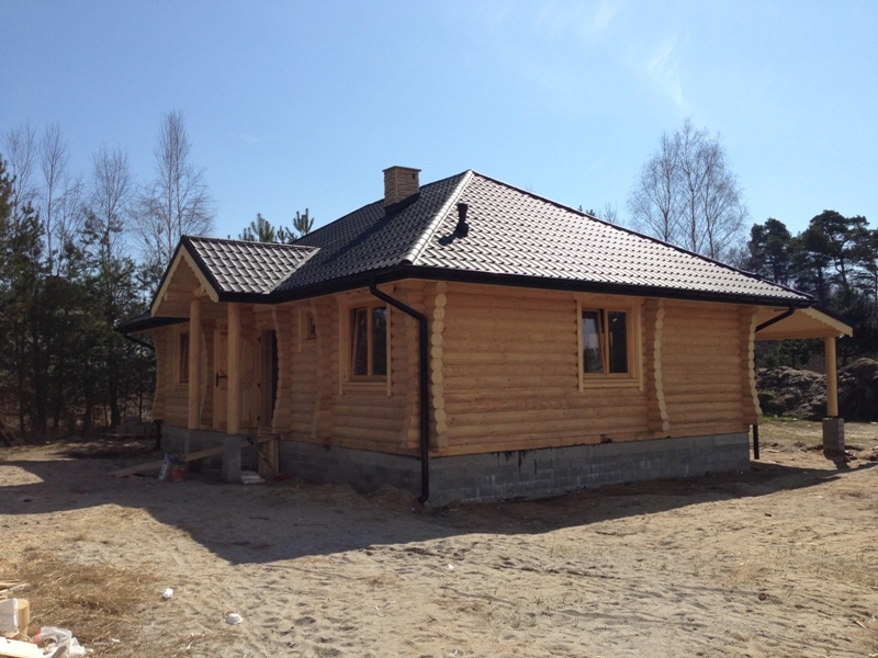 Zdjęcie projektu domu z bali Proeko: Laskowice 95m2