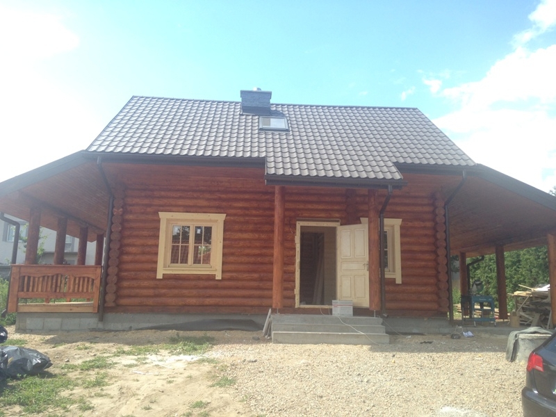 Zdjęcie projektu domu z bali Proeko: Baranówka 80m2