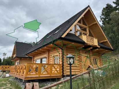 Zdjęcie realizacji PROEKO domy z bali drewnianych