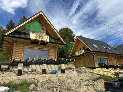 Zdjęcie realizacji PROEKO domy z bali drewnianych